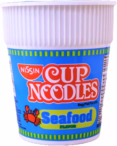 Nissin cup  noodles  seafood