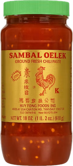 Sambal Oelek Ground Fresh chili paste 510g