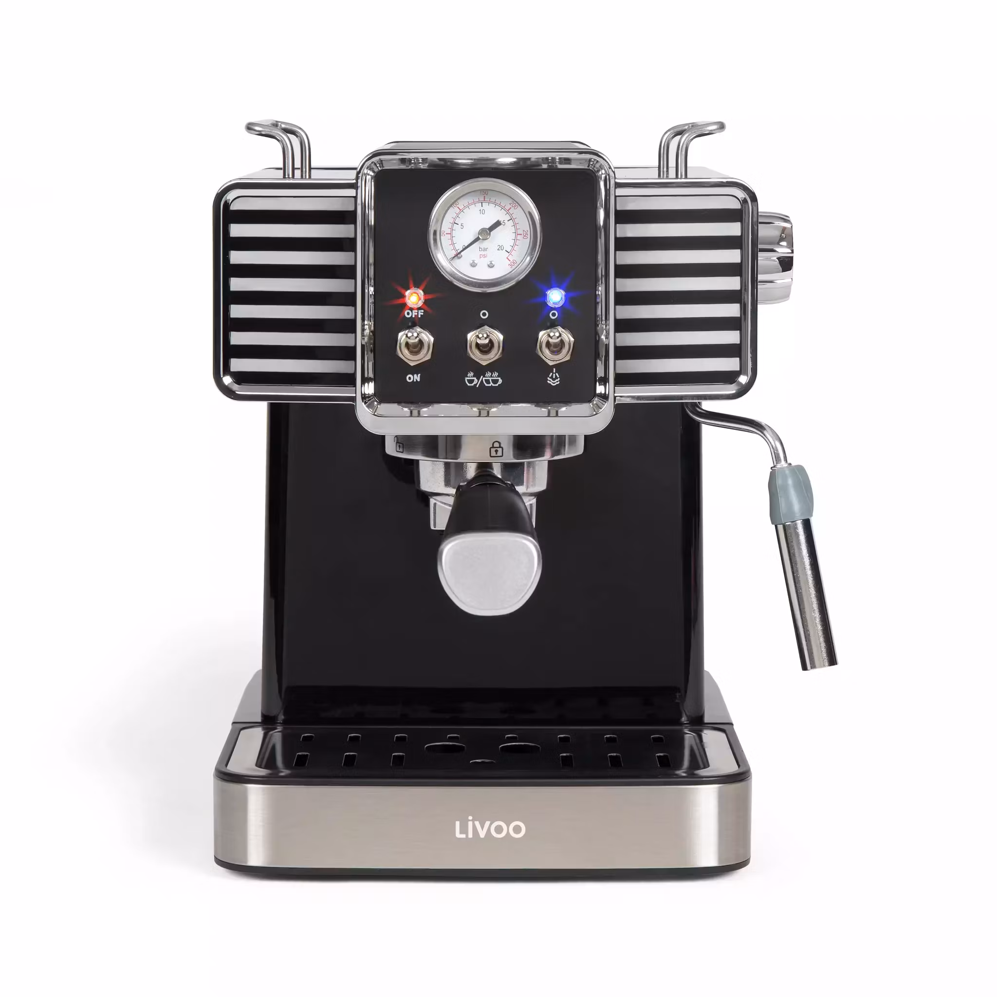 Espressomaskin Svart - Livoo
