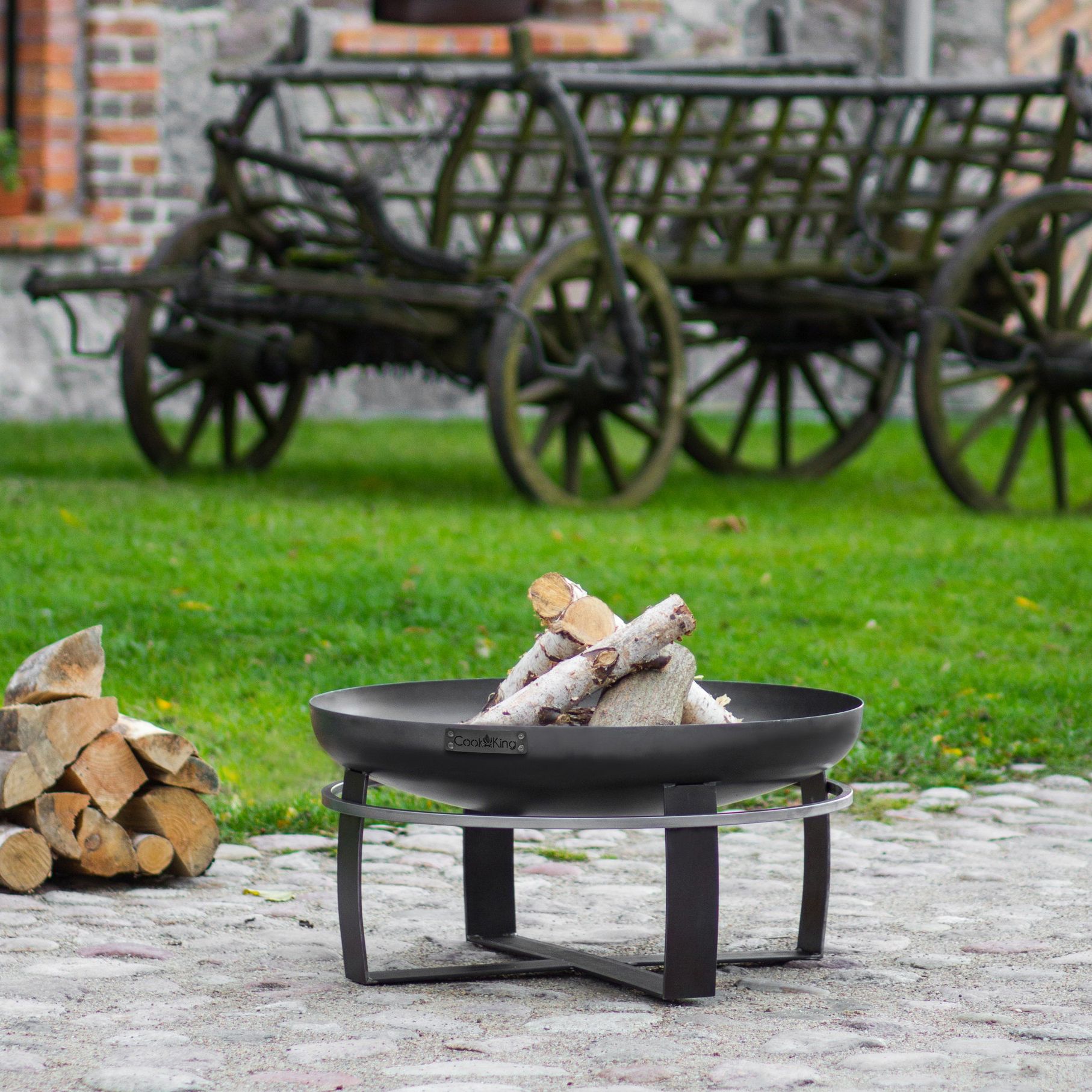 Eldfat Viking i olika storlekar - Cook King