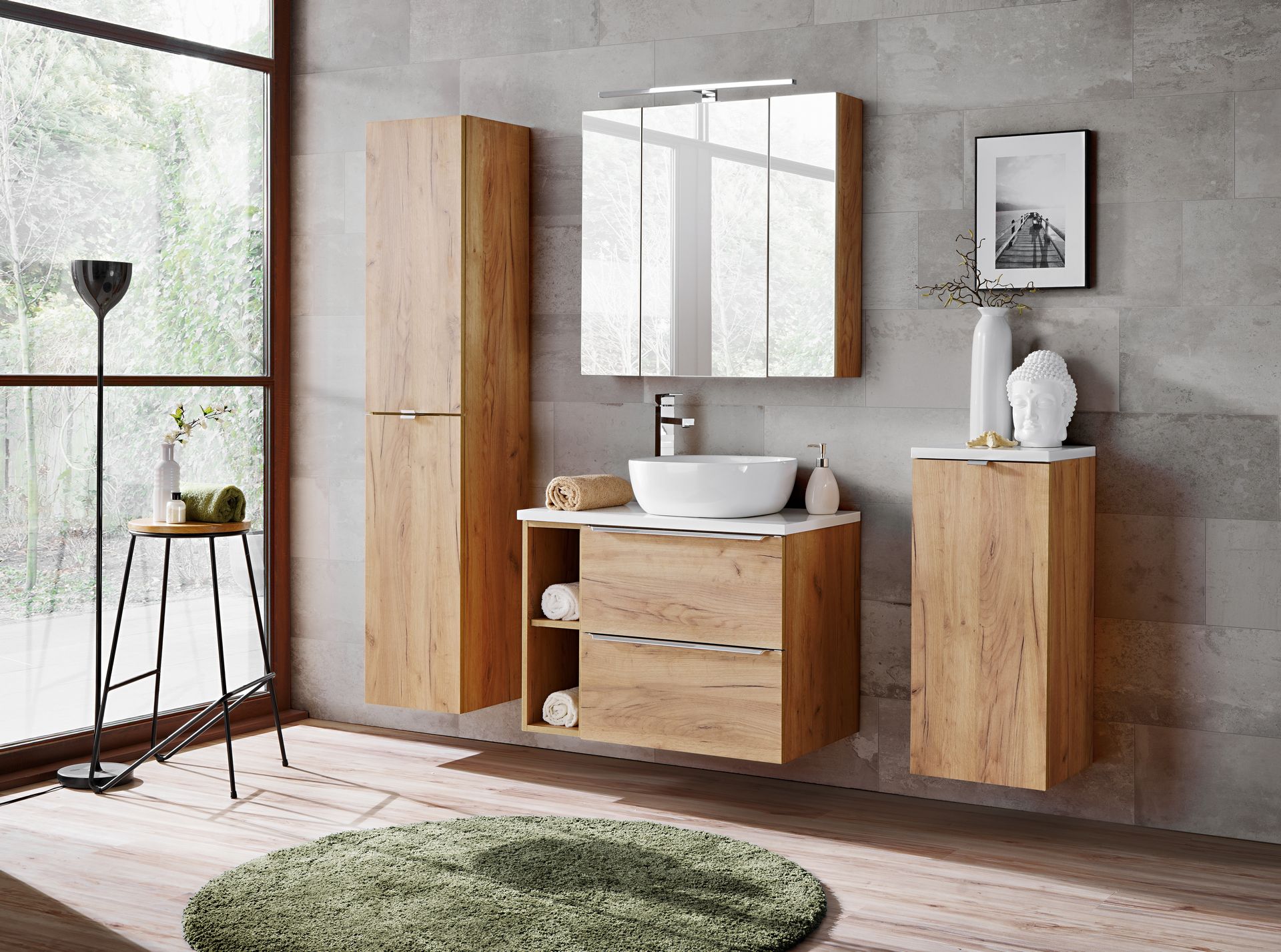 Bänkskiva 80cm - Capri Oak