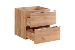 Skåp under tvättställ 60 cm - Capri Oak