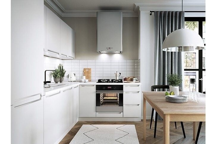 IRIS ALPEN VIT DPS 60/207 SMARTBOX Högskåp för inbyggnadsugn med 3 lådor