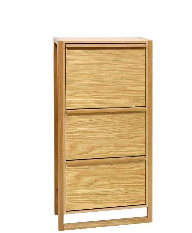 NEWEST Skoskåp med 3 lådor