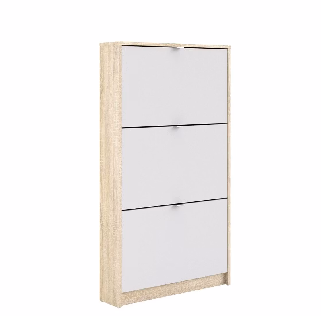 SHOES 59002 VIT/EK Skoskåp djup 17 cm