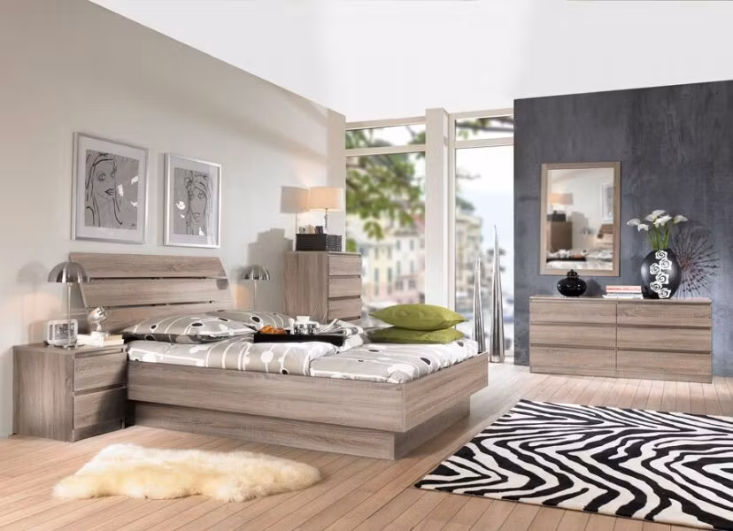 NAIA 76232 HICKORY Byrå med 5 lådor