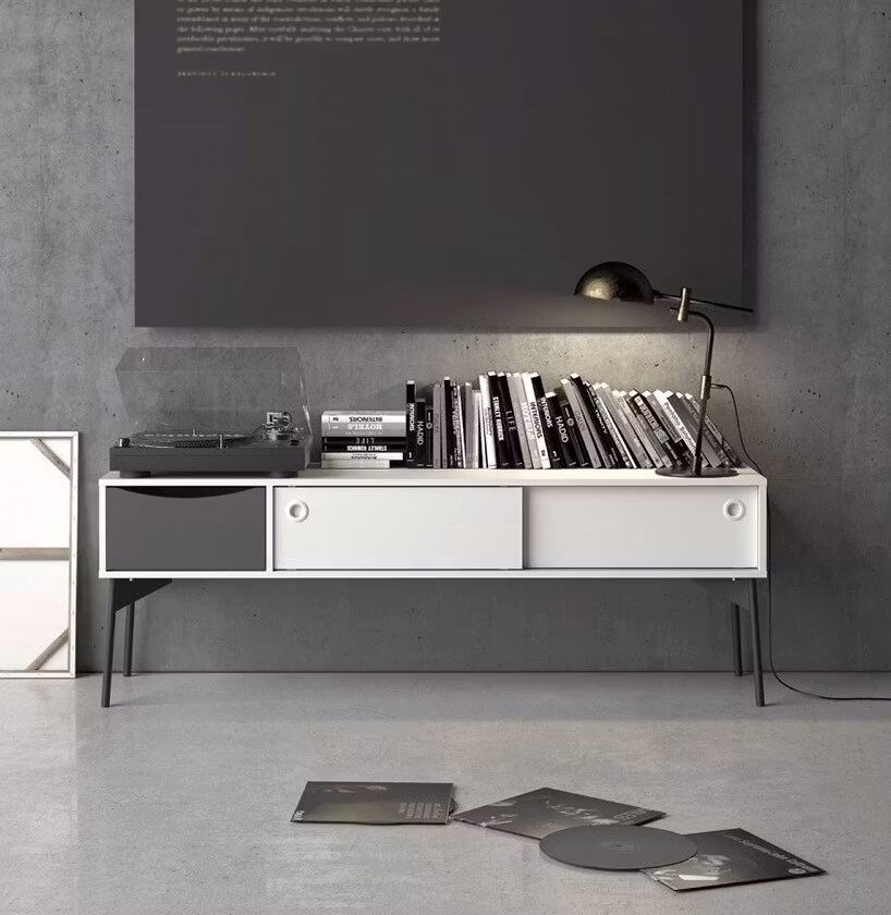 FUR VIT 86132 Tv-bänk