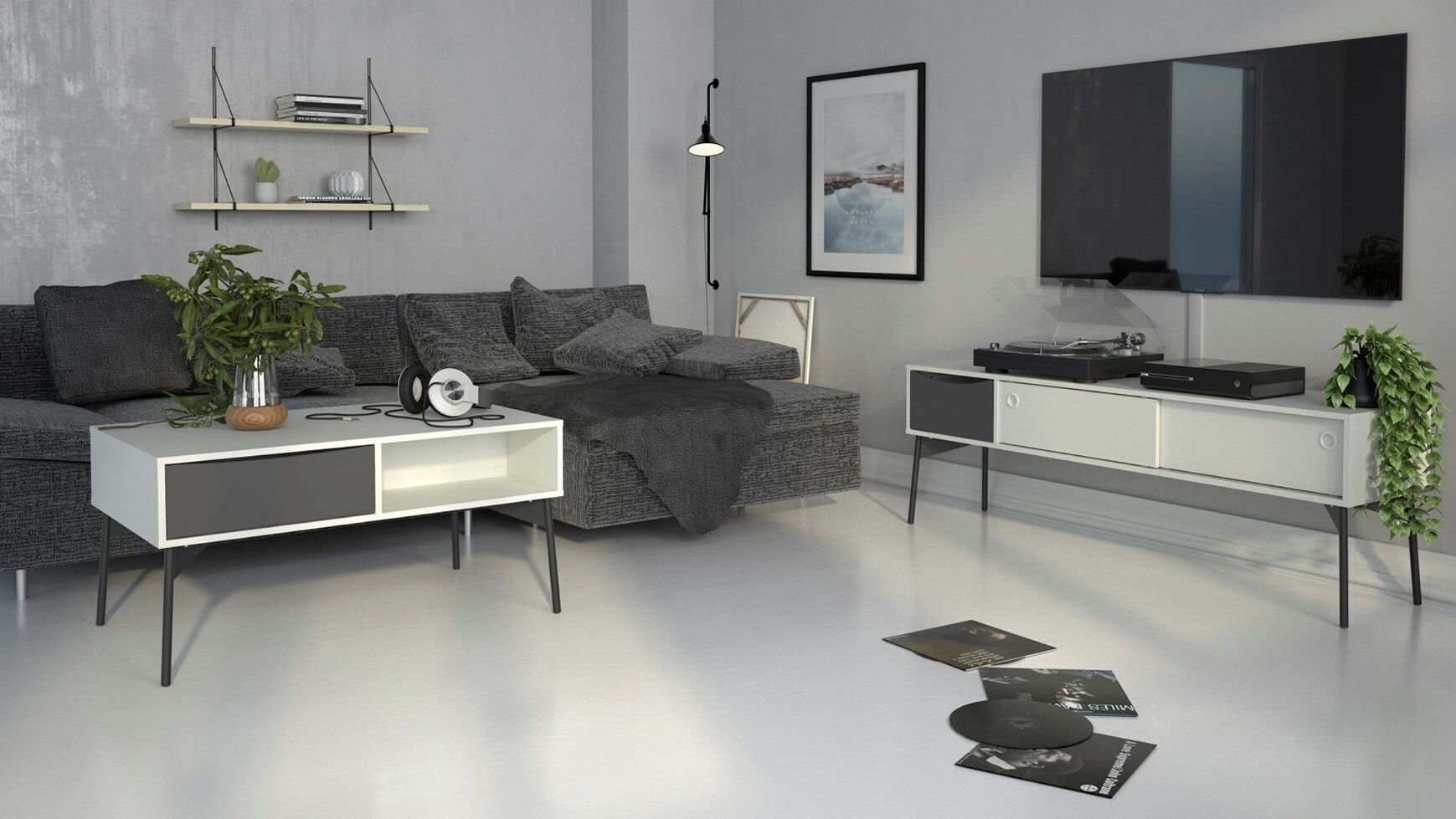 FUR VIT 86131 Soffbord