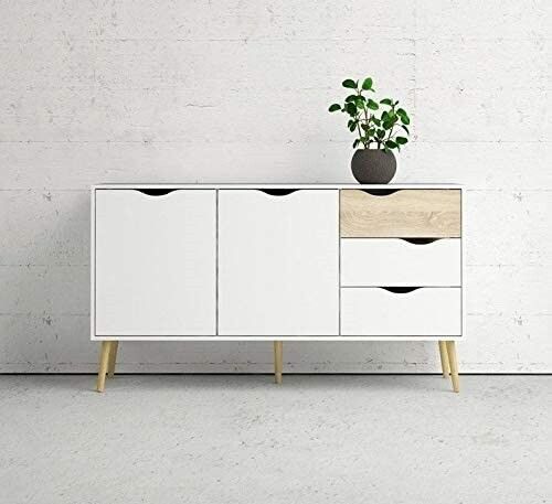 DELTA V 75381 Skänk med 2 dörrar och 3 lådor