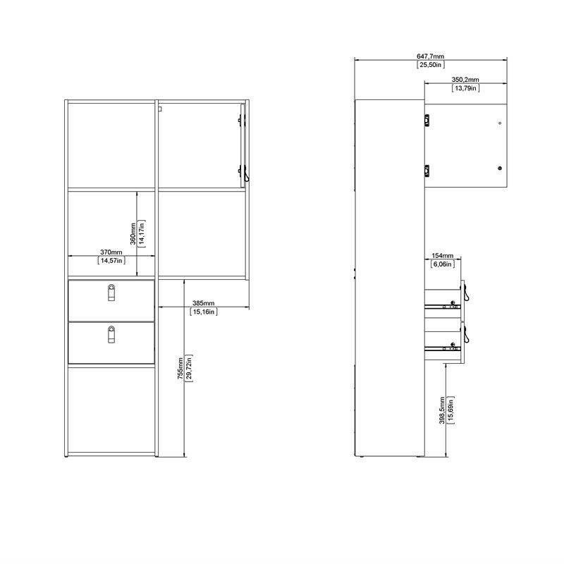 FUNCTION 70517/0249 Möbelset - 2 delar