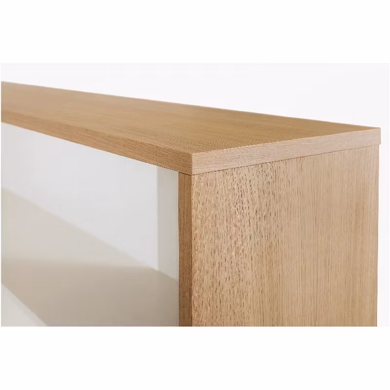 ADALA EK/VIT Roomdivider / Tvåsidig bokhylla