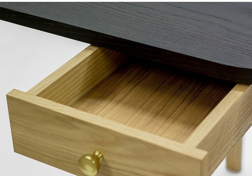 Skrivbord NICE ek / smoke - Woodman