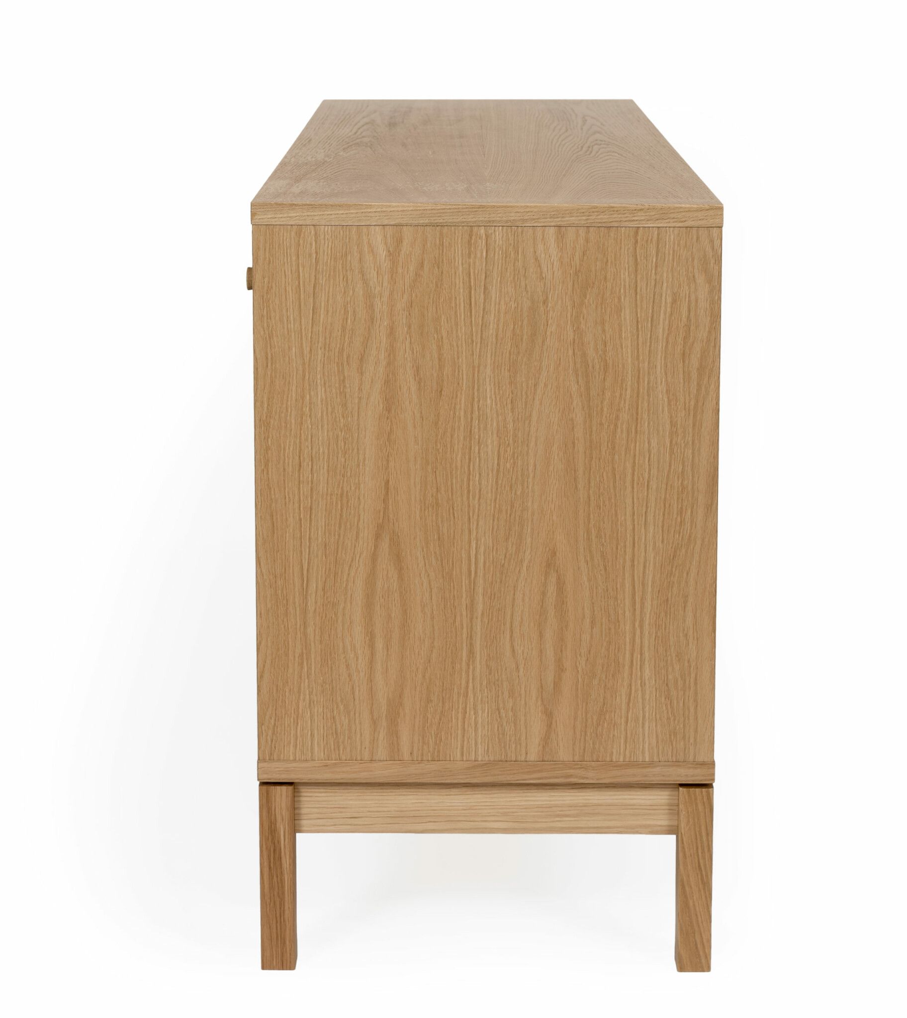 ABBEY OAK / CHARCOAL Sideboard med 2 dörrar och 3 lådor