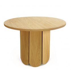Runt Matbord Soft/Ek