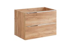 Skåp under tvättställ 80 cm - Capri Oak