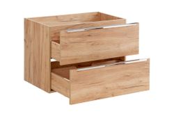 Skåp under tvättställ 80 cm - Capri Oak