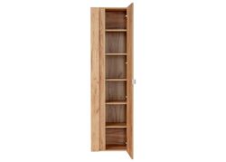 Högskåp med spegel - Capri Oak