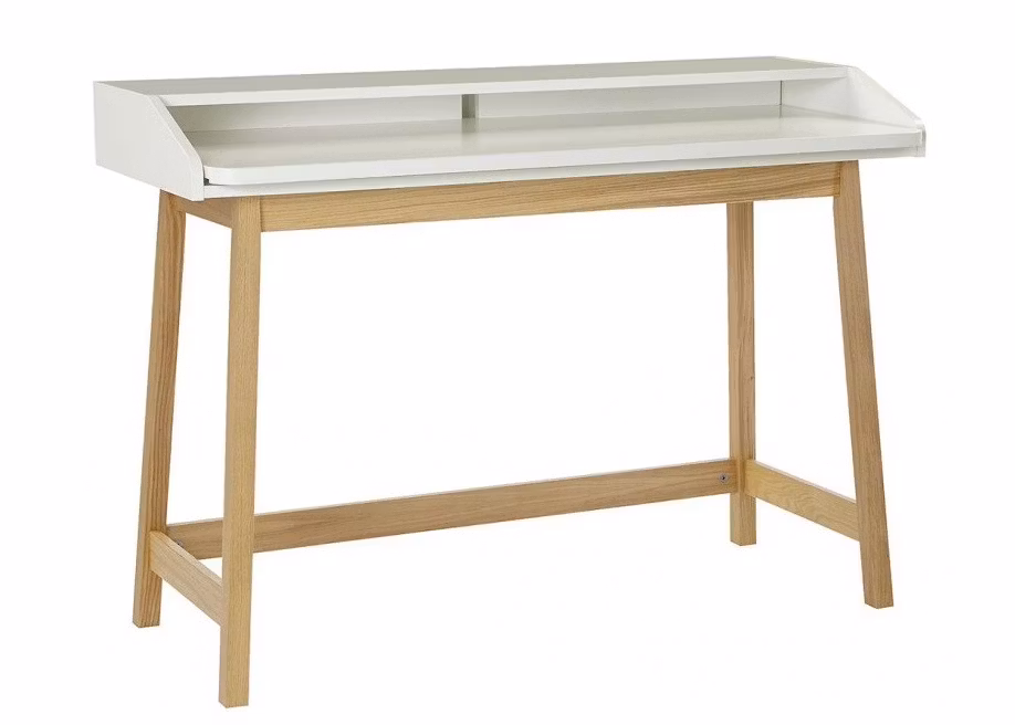 Skrivbord ST JAMES Vit - Woodman