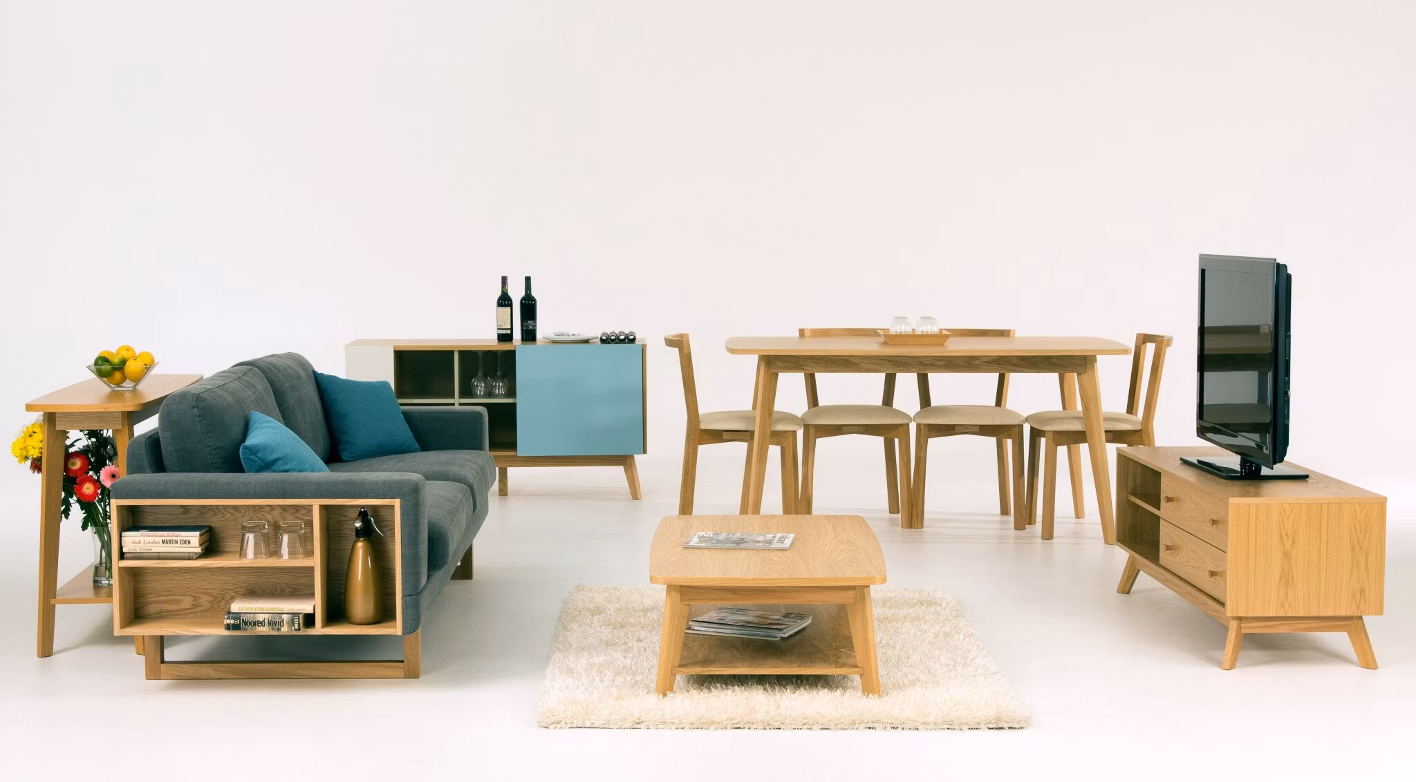 TV-bänlk KENSAL Ek - Woodman