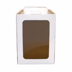 Tårtkartong 28x28x35 med fönster