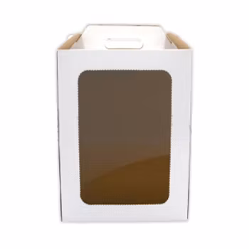 Tårtkartong 28x28x35 med fönster