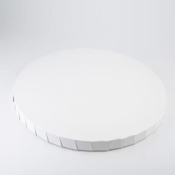 Lyxig Vit tårtbricka 27,5 cm- 5 PACK