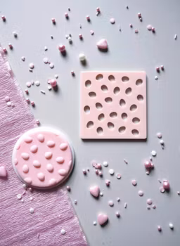 Liten dekorativ embosser "Ägg" i ram