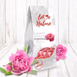 Torkade blommor Pionblad Love Nature