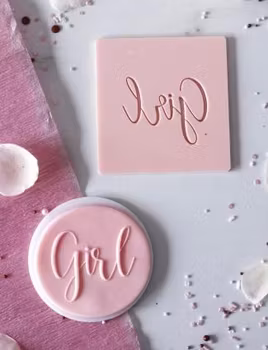 COOKIE EMBOSSER/ Dekorativ stämpel "Girl"