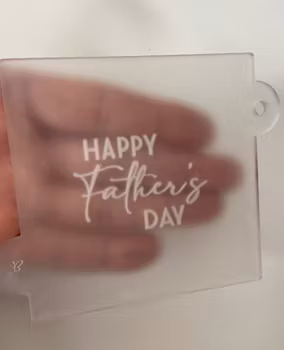 COOKIE EMBOSSER/ Happy Father’s Day