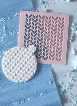 Dekorativ stämpel "Tröja" i stor ram