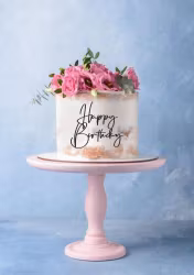 Akryl  dekor Happy Birthday