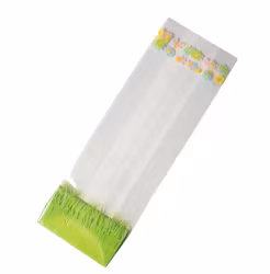 Plastpåsar med pastellblommor 5 pack