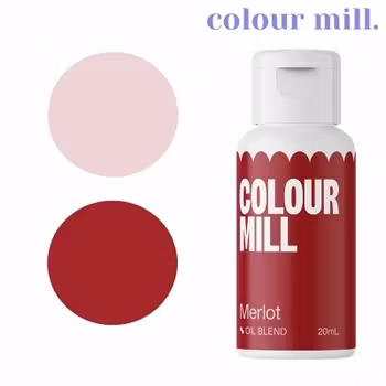 COLOUR MILL Ätbar Färg Colour Mill - MERLOT 20ML