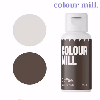 COLOUR MILL Ätbar Färg Colour Mill - COFFEE 20ML