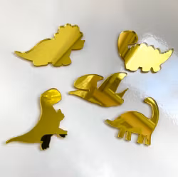 Charms/ cupcake topper/  DINOSAURIER( 5 st)
