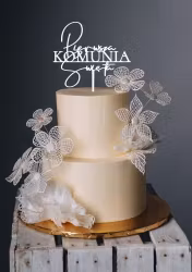 Topper -PIERWSZA KOMUNIA ŚWIĘTA akryl
