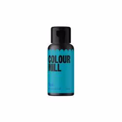 COLOUR MILL Ätbar Färg  Aqua Blend - Teal 20ML