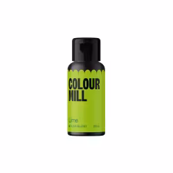 COLOUR MILL Ätbar Färg  Aqua Lime- 20ML