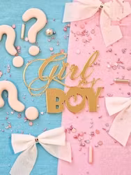 Tårtdekor-BOY OR GIRL