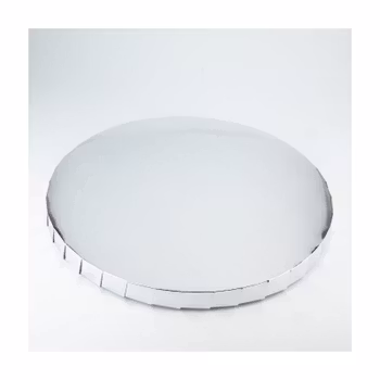 Lyxig tårtbricka 25 cm Silver