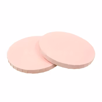 Lyxig tårtbricka 25 cm Rosa