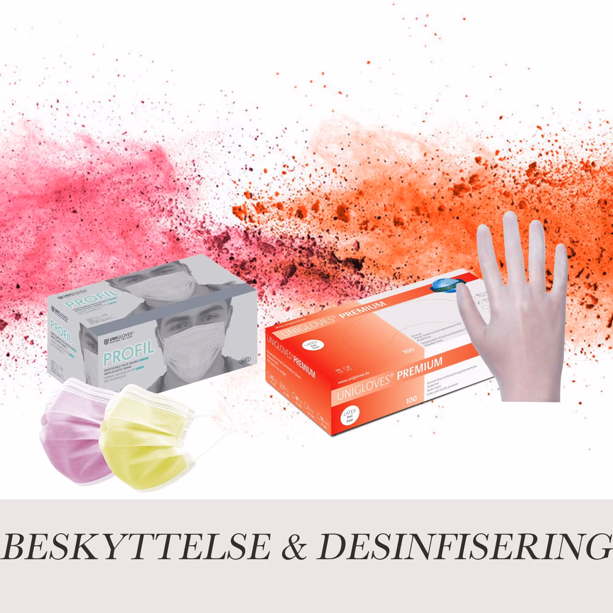 Beskyttelse & Desinfisering - LaLuna PRO AS