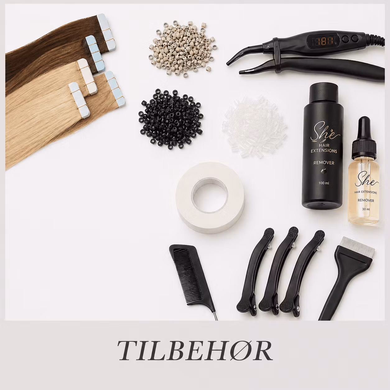 Hair Extensions Tilbehør - LaLuna PRO AS