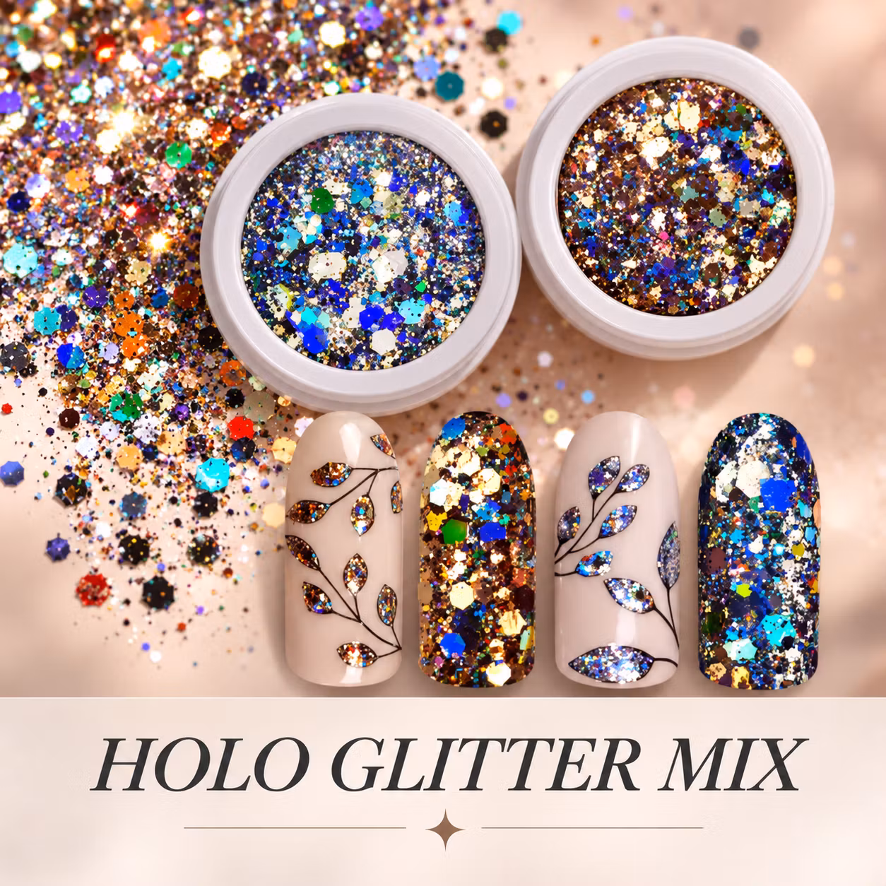Holo Glitter Mix - LaLuna PRO AS