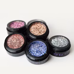 Perfect Nails Galaxy Powder - Rød