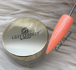 Glitterbels Farget Akryl Coral Sunrise 28g
