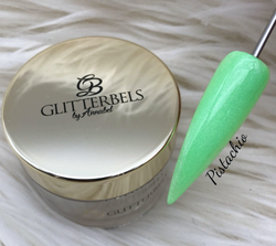 Glitterbels Farget Akryl Pistachio 28g