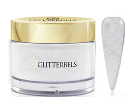 Glitterbels Farget Akryl Silver Tinsel 28g