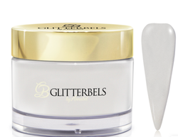 Glitterbels Farget Akryl Soft White Shimmer 28g